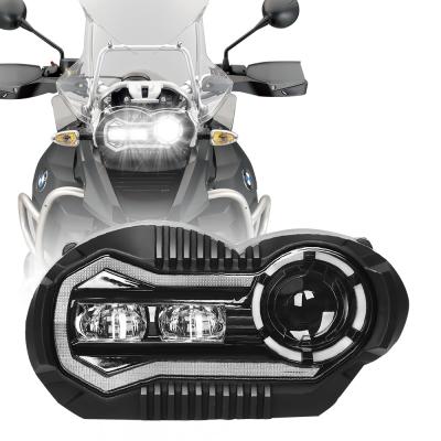 China For BMW R1200GS LOYO Newest LOYO E-Mark Approved LED Headlight with High-Low Beams and DRL for BMW R1200GS for sale