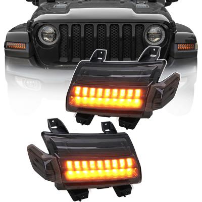 China Turn Current Brake Design JL LED Turn Signal Light Reverse Parking And Turn Signal Light Lamp New For Jeep Wrangler JL 18-20 for sale