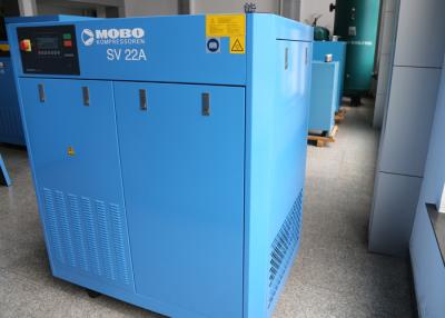 China 30HP 22kW dirigen frecuencia variable de rosca rotatoria conducida del compresor de aire en venta