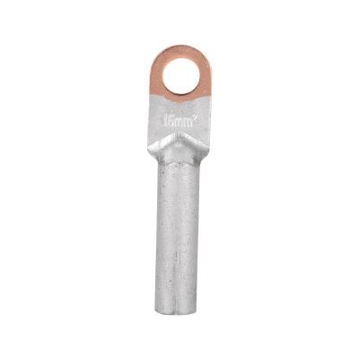 China DTL-15mm Ring Type Single Hole Bimetal Lug Cable Aluminum Copper Solder Terminals DTL-15mm for sale