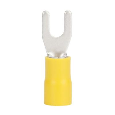 China SV series insulated Y type fork crimp terminals,spade terminal connector SV for sale