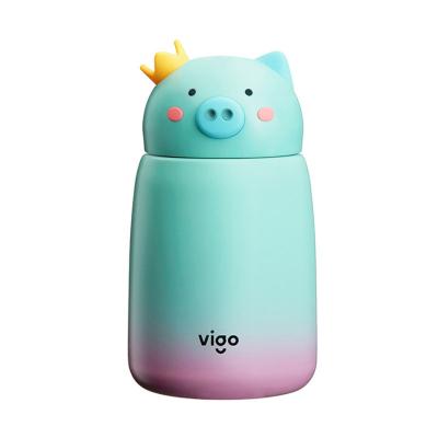 China 2022 Viable Wholesale Pig Children Thermal Insulation Water Bottles for sale