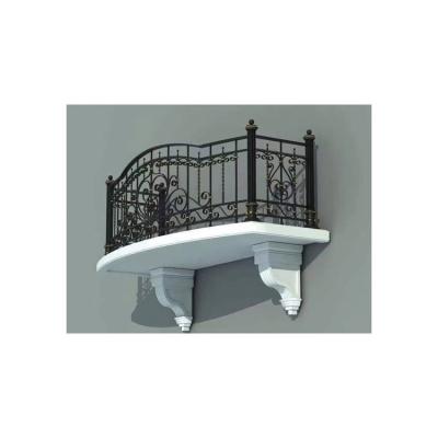 중국 European modern custom villa community courtyard balcony stair fence railing 판매용