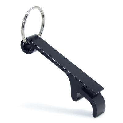 China Promotion Bar Gifts Beer Bottle Handle Tools Can Opener Promotional Black Universal Aluminum In Stock White Cheap Bulk Bottle Opener for sale