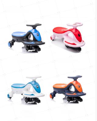 China Plastic playdate-organizing electric swing car with lights for sale