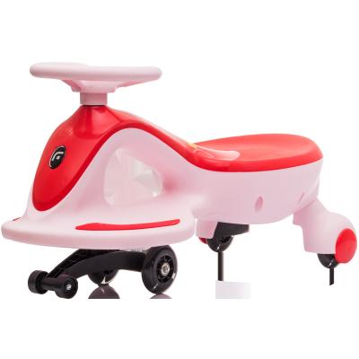 China Plastic electric swing car with Bluetooth and silent flashing wheels for sale