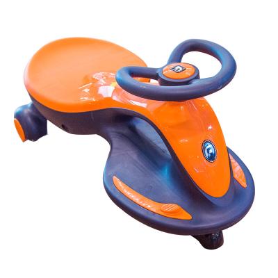 China Plastic playdate-organizing electric swing car with silent flashing wheels for sale