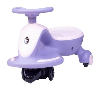 China Plastic parent-child electric swing car with music for sale