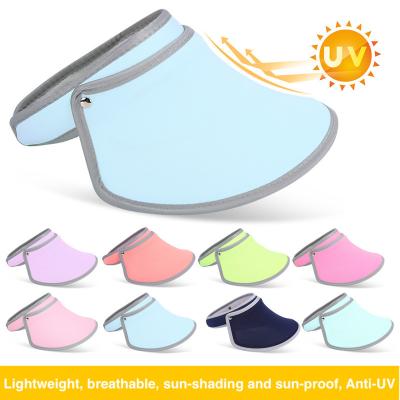 China Picture Summer Beach Sun Hat Female Breathable Sweat-absorbent Cycling Outdoor Empty Top Hat For Women for sale