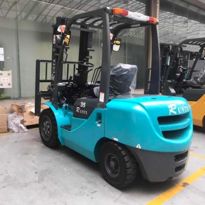 China Hydraulic stacker 3.5 tons, diesel forklift CPCD35, gabelstapler 3.5 tons for sale