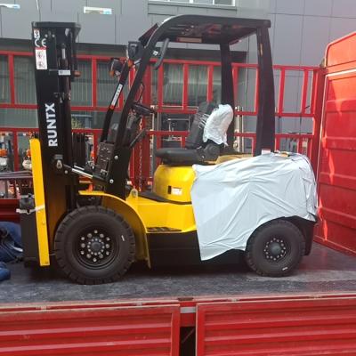 China Hydraulic Systems Super Capacity 2.5T Diesel Forklifts For Sale for sale