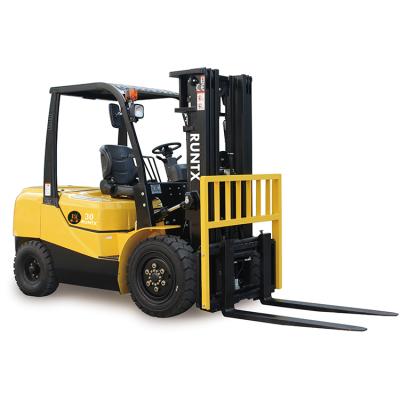 China Runtx Hydraulics Best Selling 1.5 Ton 3 Ton 4.5 Ton CE Certificate Diesel Forklift With Specification for sale