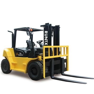 China Hydraulic Systems Diesel Container Forklift Montacarga 7 Ton 6 Ton 5 Ton Forklift for sale