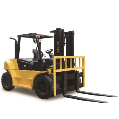 China Hydraulic Systems Hydraulic Cylinder Forklift 7 Ton Forklift With Japanese Engine for sale