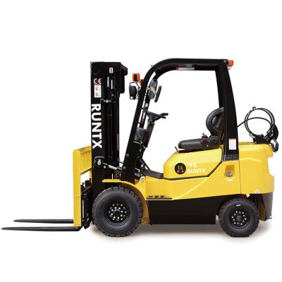 China Hydraulic Systems Forklift Brand 1.5 Ton Gas Forklift With Single LPG Fuel for sale