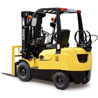 China Hydraulics 1.5 Ton Tier 4 Engine LPG Gas Forklift Propane Forklift For USA Market for sale