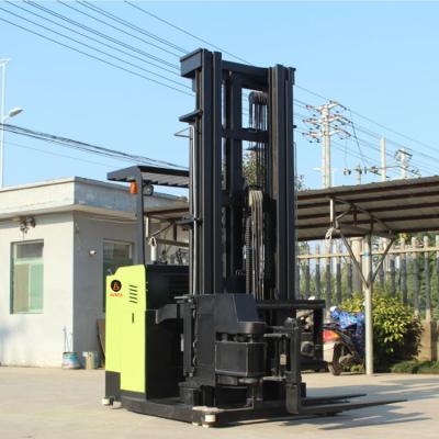 China With Display Screen Runtx Electric Three Way Stacker Forklift For Sale for sale