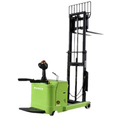 China Garment Shops 1-2T Walkie Stacker Reach Electric Forklift / Rack for sale