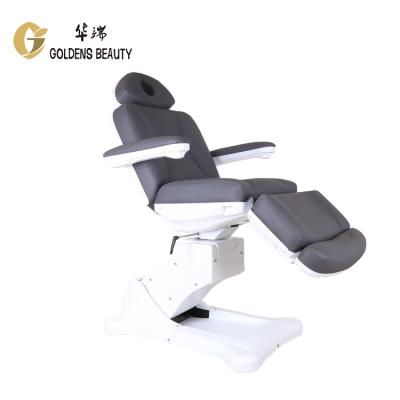 China 4 Motors Control Massage Chair Cosmetic Bed Salon Furniture Beauty Spa Bed Modern Electric Wireless Facial Table Beauty Bed for sale