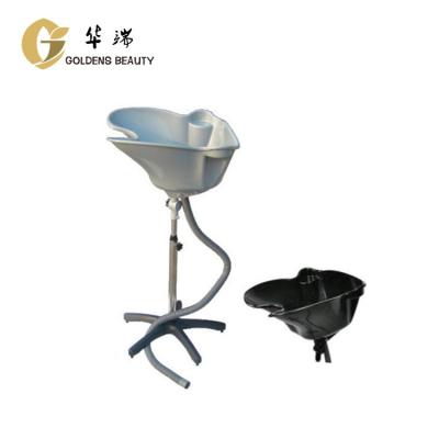 China Modern Factory Supply Modern Portable Durable Shampoo Chair Wash Unit Salon Furniture Barber Shaver ABS, Metal as picture 15KG for sale