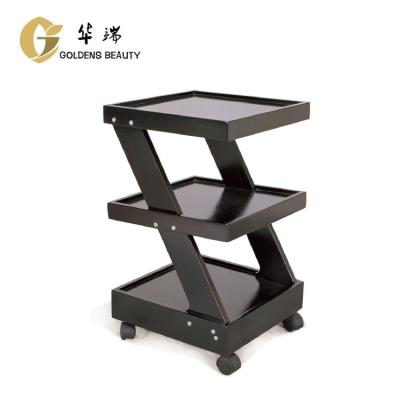 China Salon Trolley Hot Selling Design Beauty Trolley Elegant Z Cart Spa and Salon Trolley for sale