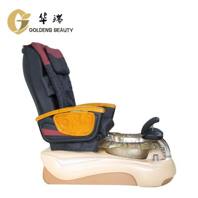 China Advanced foot spa beauty salon equipment full function massage spa pedicure chair with timer for sale