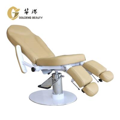 China Modern Beauty Spa Equipment Electric Removable Armrests Massage Table Bed Facial Massage Chair for sale