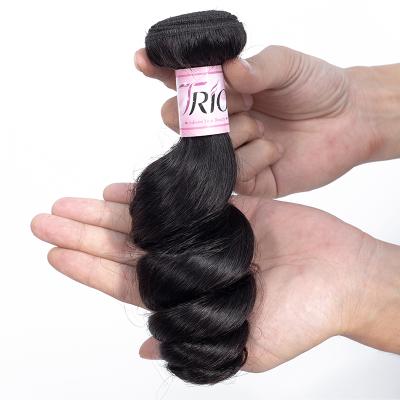 China Trio Wave 8A Loose Wave Hair Loose Wave Hair Raw Unprocessed Indian Virgin Hair for sale