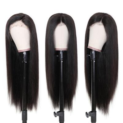 China Full Lace Wig 100% Wave 13x4 13x6 360 Lace Wig Human Hair Silky Straight Frontal Brazilian Virgin Hair for sale