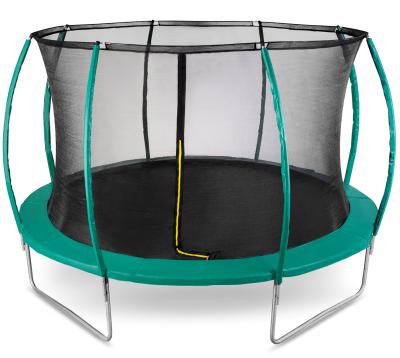 China ALLOY STEEL Outdoor Trampoline JHX 13FT Trampoline With Ladder To EU Market for sale