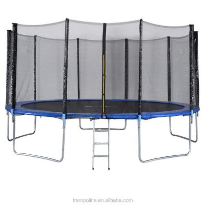 China 12ft PVC Trampoline High Bounce Safety Fence Net, Ladder, Rain Cover for sale