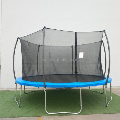 China 14ft PVC Trampoline With Enclosure , Big Round Trampoline , Cheap Springs Trampoline for sale