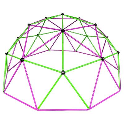 China 5-10 10ft Colorful Powder Coated Outdoor Climbing Geometric Dome Playground for sale