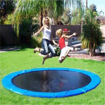 China Without Protective Net Hot Selling Trampoline Founded For Kids Outdoor Jumping Trampoline for sale