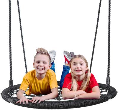 China Hand - woven made 48 inch swing set 360 degrees to spin for more kids to play in for sale