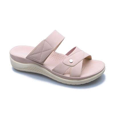 China High Quality Non-slip Casual Fashion Summer Fashion Trend Comfortable Ladies Flat Sandals for sale