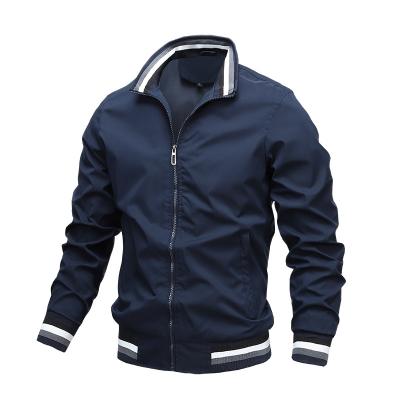 China Autumn Spring QUICK DRY Mens Clothing Zipper Up Solid Pocketed Anorak Mens Jackets for sale