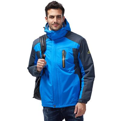 China Big Size Winter Jacket Factory Wholesale Waterproof Outdoor Jackets Men Ski Coats Waterproof Windproof Hooded Windbreakers Custom Made For Sport for sale