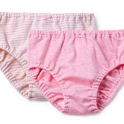 China China Factory OEM ODM Kids Underwear Breathable Solid Brushed Organic Cotton Boxer Briefs Girls Underwear for sale