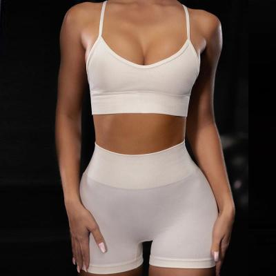 China Breathable yoga set 2021 fitness clothing woman fitness set fitness clothing 2 piece yoga set for sale