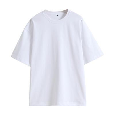 China High Quality Custom Round Pocket T-shirt Men's Round Neck Anti-Wrinkle Plain Solid Color 100% Cotton Basic T-shirt for sale