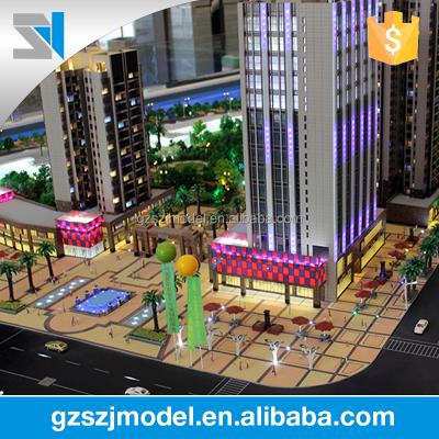 China Perfect Lighting Customized Residential 1:50 Scale Architecture Model Manufacturer for sale