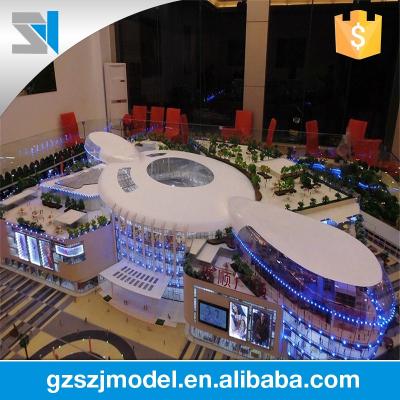 China Perfect Lighting Perfect Plastic Building Model, Architecture Commercial Models For Store for sale