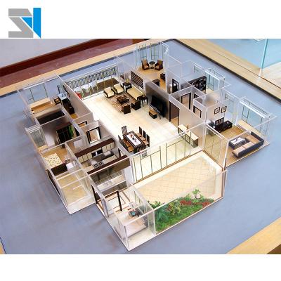 China Hot Sale Miniature Interior Exhibition Architecture Model With Reasonable Price And Design for sale