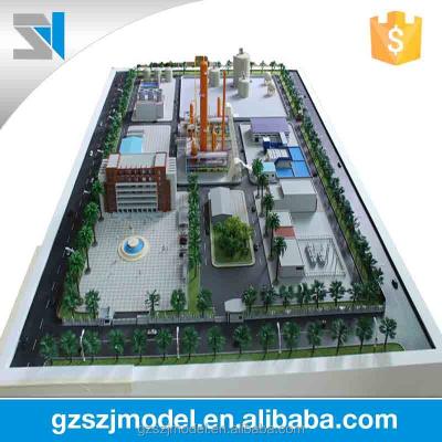 China Real Estate Property For Sale Industrial Workshop Building 3d Scale Model - Miniature Building Model for sale