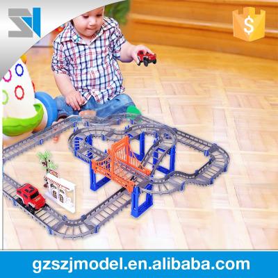 China DIY China portable assembled ABS plastic model railroad track diy for sale