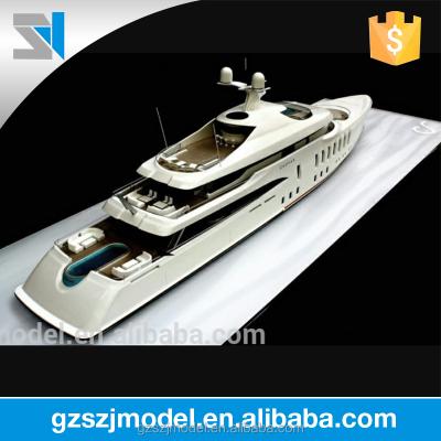 China Product Type and Scale Model Yacht Boat Perfect Lighting Models for Souvenir Gift for sale