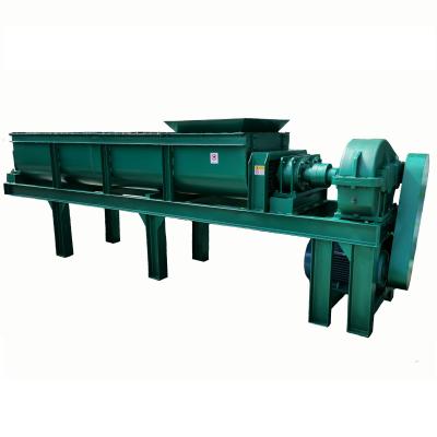 China Automatic Horizontal Compost Mixer For Organic Fertilizer Plant for sale