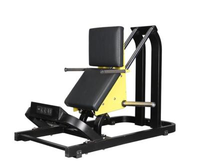 China Commercial Free Use Weight Gym Fitness Calf Raise Flat Loaded Equipment Seated Strength Training Exercise Machine for sale