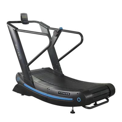 China Commercial Running Cardio Machine Sporting Goods Treadmill Self Generated Curved Treadmill for sale